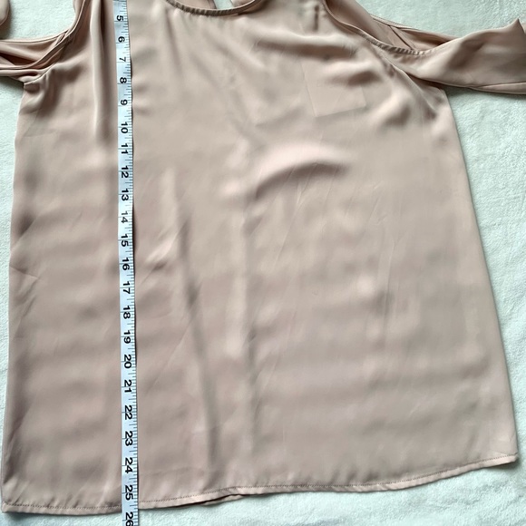 NWT Revolve L'academie Tie Sleeve Blouse Blush Pink - Picture 7 of 13